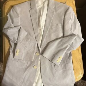 Express Light Gray Blazer